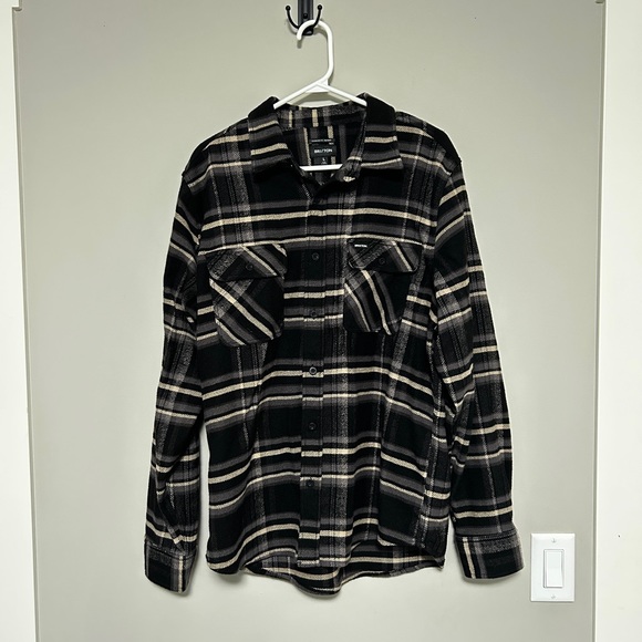 Brixton Bowery Stretch Long Sleeve Utility Flannel - Picture 2 of 2